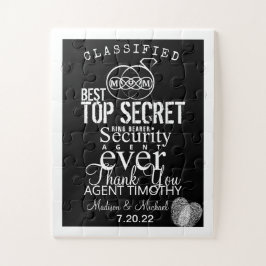 Ring Bearer Secret Agent Puzzle Legpuzzel
