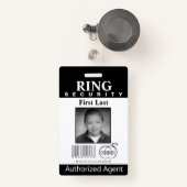 Ring Bearer Security Badge (Voorkant met intrekbare)