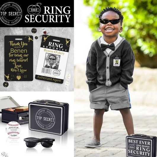 Ring Bearer Security Badge