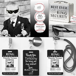 Ring Bearer Security Badge