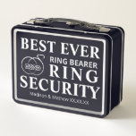 Ring Bearer Security Box<br><div class="desc">Wedding ring bearer security box you can fill will everything your ring bearer needs to feel like your special agent.</div>