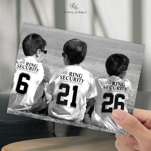 Ring Bearer Security T Shirt