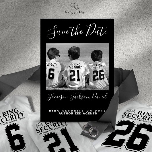 Ring Bearer Security T Shirt