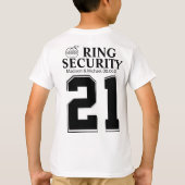 Ring Bearer Security T Shirt (Achterkant)