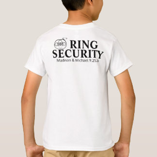 Ring Bearer Security T Shirt