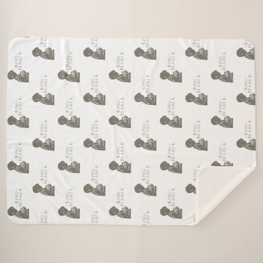 Ring Bearer Sherpa Deken (Voorkant (horizontaal))