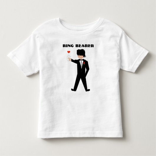 Ring Bearer Shirt - bruiloft - (Voorkant)