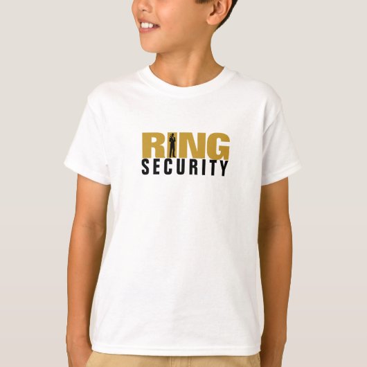 Ring Bearer SPY-beveiligingsring peuter shirt (Voorkant)