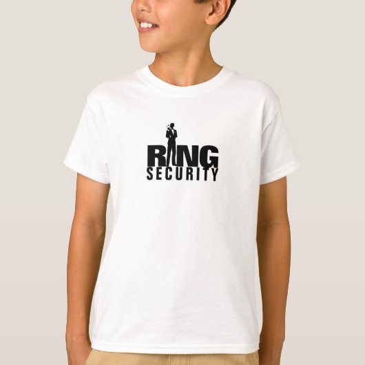 Ring Bearer SPY Toddler shirt (Voorkant)