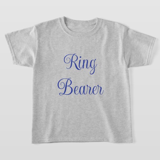 Ring Bearer T-shirt (Laagn)