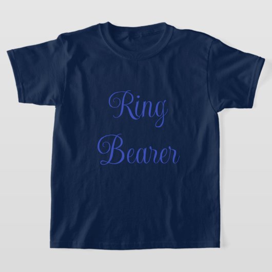 Ring Bearer T-shirt (Laagn)