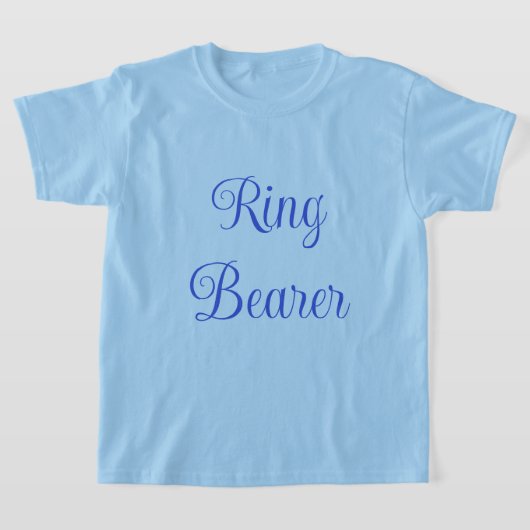 Ring Bearer T-shirt (Laagn)