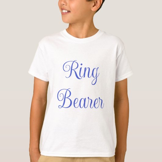 Ring Bearer T-shirt (Voorkant)