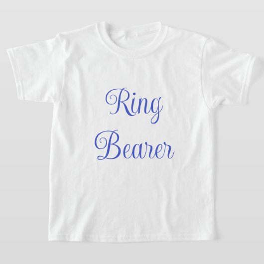 Ring Bearer T-shirt (Laagn)