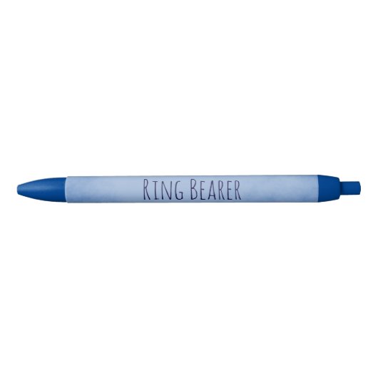 Ring Bearer Token Zwarte Inkt Pen (Voorkant)