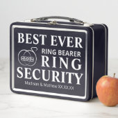 Ring Bearer Top Secret Ring Security Box (In situ)