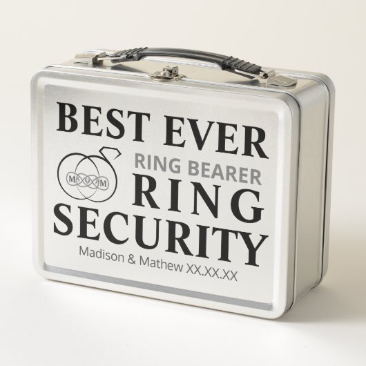 Ring Bearer Top Secret Security Box (Voorkant)