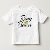 Ring Bearer Wedding Bands Kinder Shirts (Voorkant)