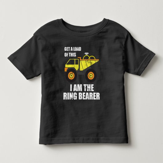 Ring Bearer Wedding Gift Kinder Shirts (Voorkant)