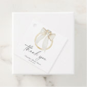 Ring Boog Ze gaat trouwen Bruidsdouche dank je Bedankjes Labels (In situ)