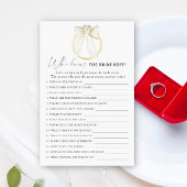 Ring & Bow Vrijgezellenfeest Wie kent de bruid het