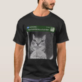 Ring Cat With Motion Meme  T-shirt (Voorkant)