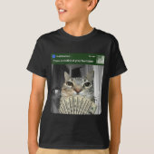 Ring Cat With Motion Meme  T-shirt (Voorkant)