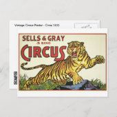 Ring Circus - rond 1930 Briefkaart (Voorkant / Achterkant)