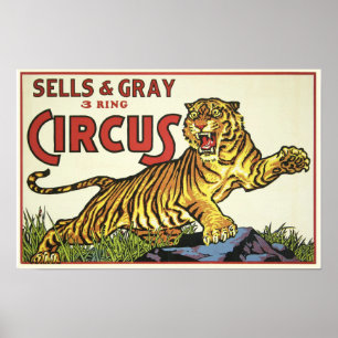 Ring Circus - rond 1930 Poster