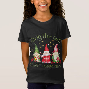 Ring de Bell Bunco Gnomies Bunco Kerstmis Gnomes T-shirt
