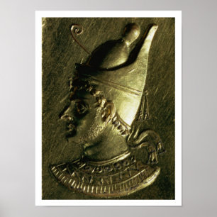 Ring die Ptolemy VI Pilometor weergeeft (c.186-c.1 Poster