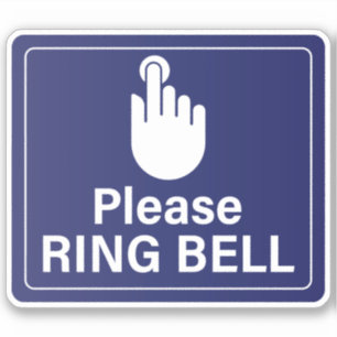 Ring Doorbell-teken Sticker