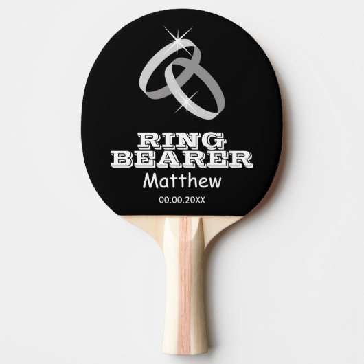Ring Drager aangepaste tafeltennis pingpongpeddel Tafeltennisbatje (Voorkant)