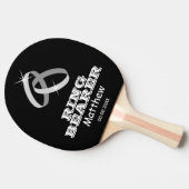 Ring Drager aangepaste tafeltennis pingpongpeddel Tafeltennisbatje (Zijkant)