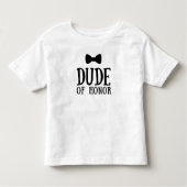 Ring Drager Bruids Party Bruiloft Dude of Honor Kinder Shirts (Voorkant)