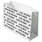 "Ring Drager" Gift Bag Groot Cadeauzakje (Achterkant Gekanteld)