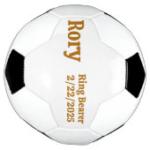 Ring Drager Gift, gepersonaliseerd Voetbal (Gedraaid)