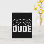 Ring Drager Trouwfeest Ring Security Dude Marri Kaart (Gele Bloem)