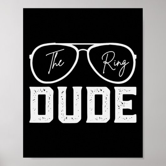 Ring Drager Trouwfeest Ring Security Dude Marri Poster (Voorkant)