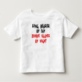 Ring Drager Zombie Slayer Kinder Shirts (Voorkant)