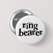 Ring Drager zwarte tekst Ronde Button 5,7 Cm (Voorkant /achterkant)
