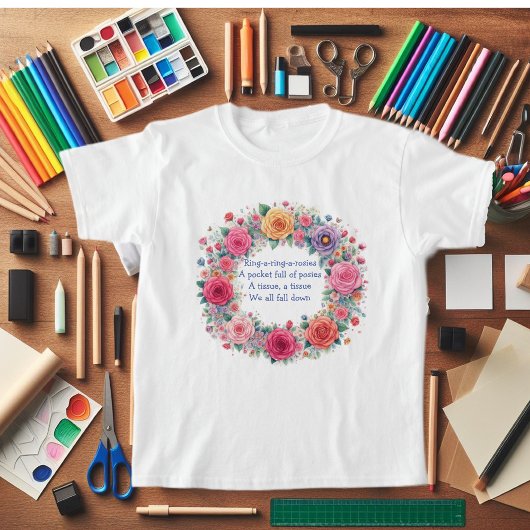 Ring een Ring O Rozen T-shirt