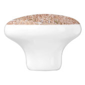 Ring-hals fazant aangepaste keramische knop (Zijkant)