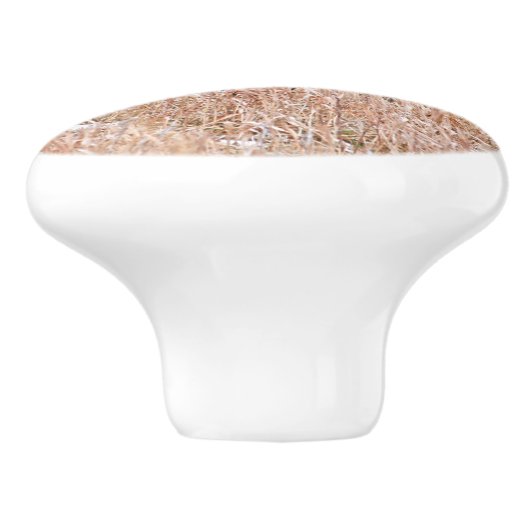 Ring-hals fazant aangepaste keramische knop (Zijkant)