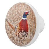 Ring-hals fazant aangepaste keramische knop (Rechts)