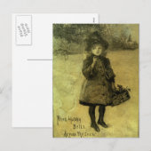 Ring Happy Bells Across the Snow Feestdagenkaart (Voorkant / Achterkant)