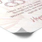 Ring Hunt Boho Bohemian Bridal Wedding Shower Game Poster (Hoek)