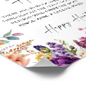 Ring Hunt Game Bloemen Vrijgezellenfeest Poster Si (Hoek)