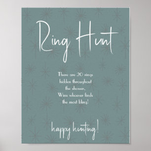 Ring Hunt: Het perfecte spel voor bruidsfeesten! Poster