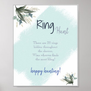 Ring Hunt: Het perfecte spel voor Bruidsfeesten! Poster